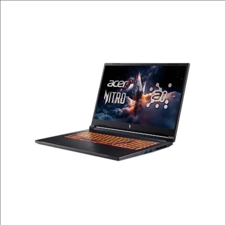 Acer   Nitro V 17 AI ANV17-41-R27Z   Obsidian Black   17.3 "   IPS   QHD   2560 x 1440 pixels   AMD Ryzen 7   260   32 GB   DDR5   Solid-state drive capacity 1000 GB   NVIDIA GeForce RTX 5060   GDDR7   8 GB   Windows 11 Home   802.11ax   Bluetooth version