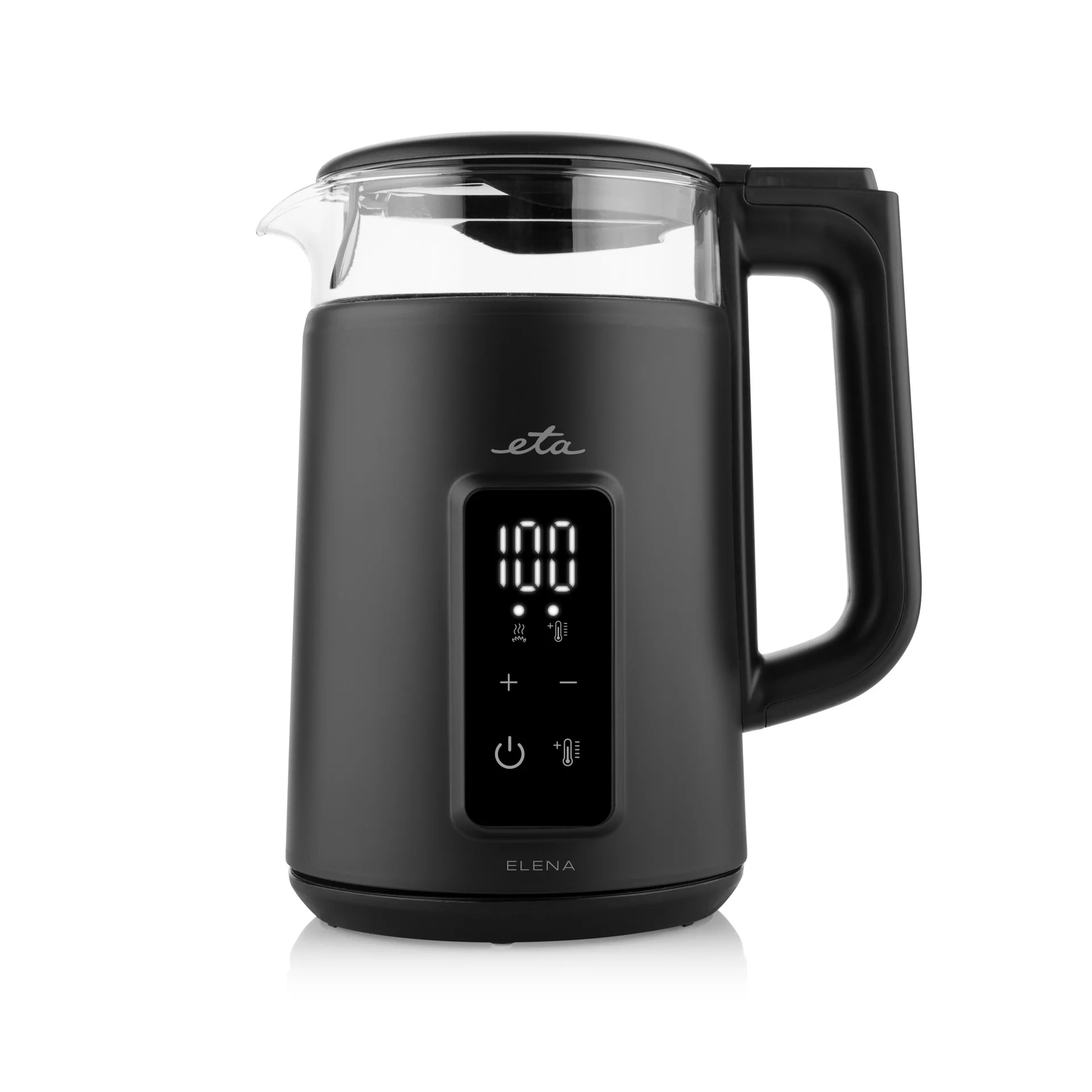 ETA Kettle Elena ETA959590000 Electric 2200 W 1.7 L Plastic 360° rotational base Black - Image 1