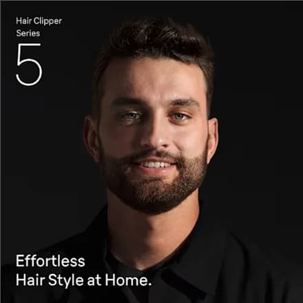 Braun Hair Clipper HC5510 Series 5 Cordless Number of length steps 9 Black - Image 3