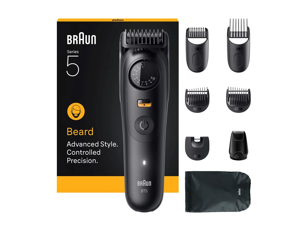 Braun Beard Trimmer   Series 5 BT5560   Cordless   Number of length steps 40 - Image 1