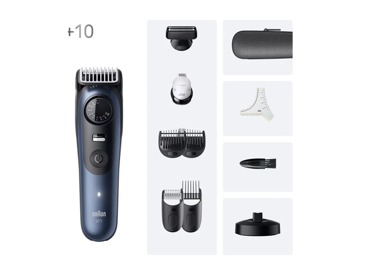 Braun Beard Trimmer   Series 7 BT7540   Cordless   Number of length steps 40 - Image 5