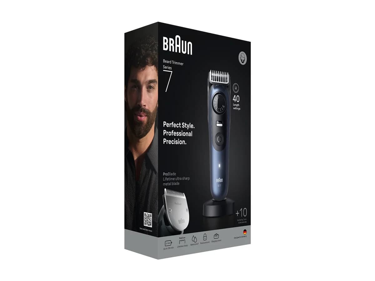 Braun Beard Trimmer   Series 7 BT7540   Cordless   Number of length steps 40 - Image 7