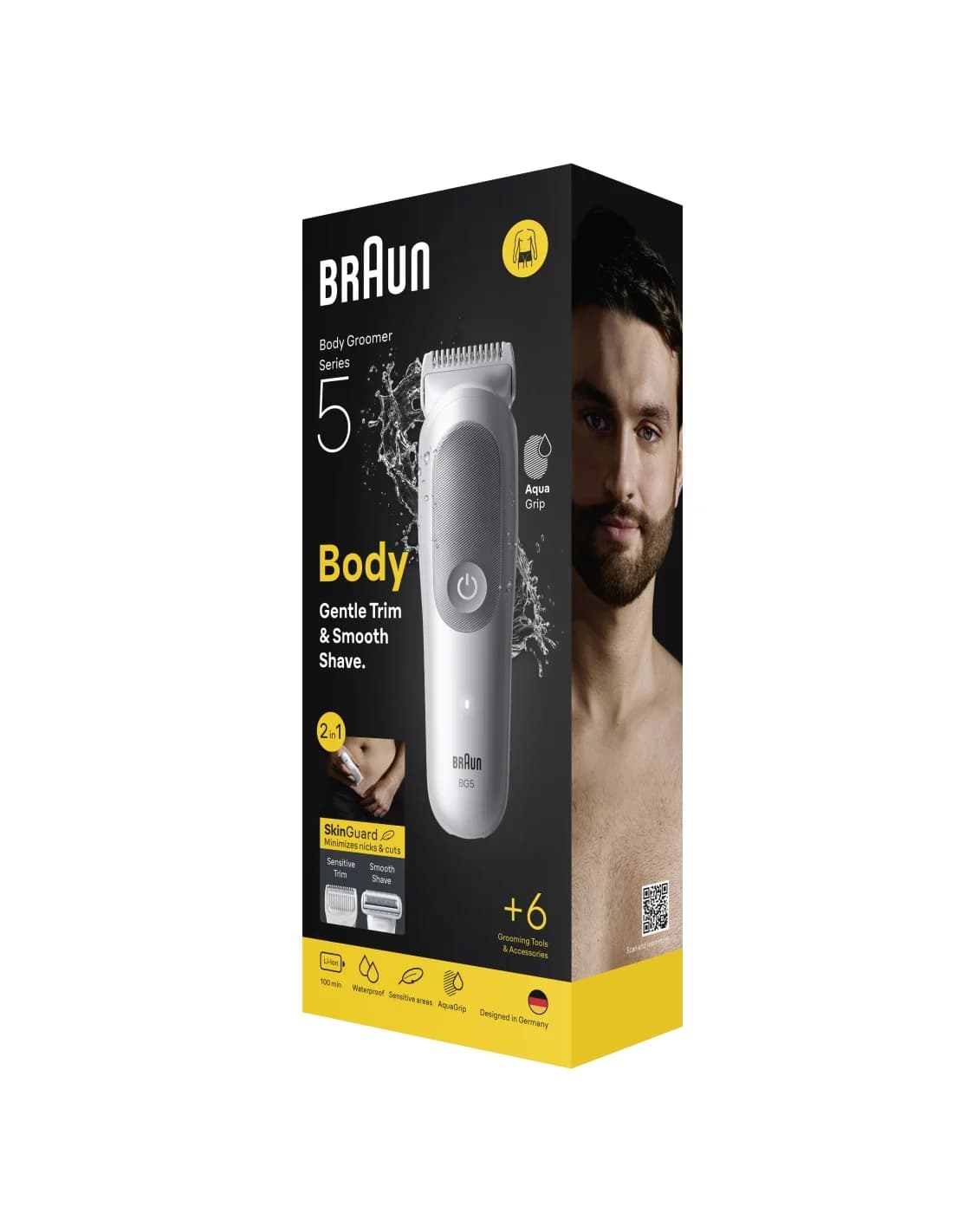 Braun Body Groomer   Series 5 BG5550   Cordless   Lght Grey - Image 10
