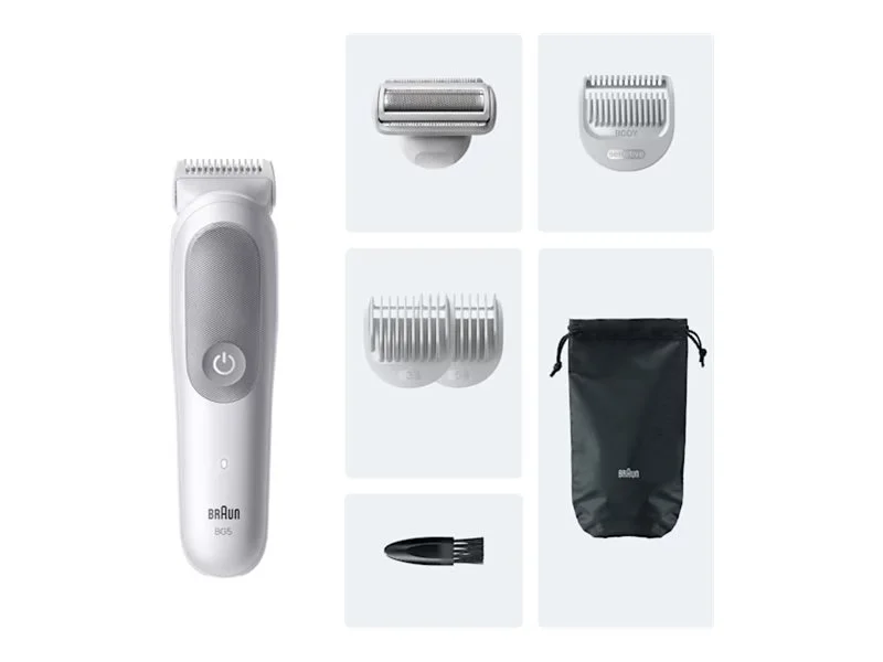 Braun Body Groomer   Series 5 BG5550   Cordless   Lght Grey - Image 2