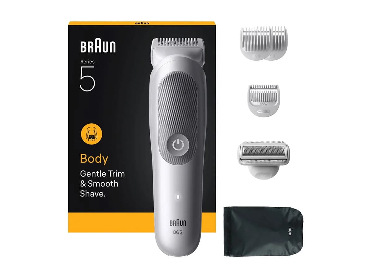 Braun Body Groomer   Series 5 BG5550   Cordless   Lght Grey - Image 3