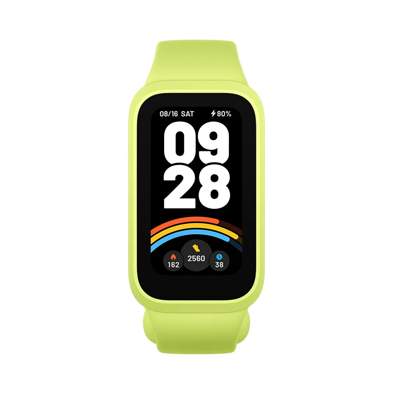 Xiaomi Smart Band 9 Active   TFT   Heart rate monitor   Waterproof   Bluetooth   Green - Image 1