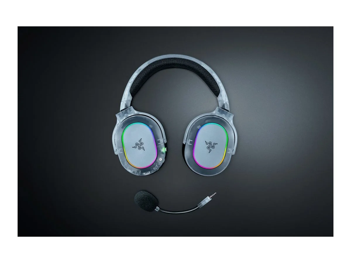 Razer Multi-Platform Gaming Headset   Barracuda X Chroma   Bluetooth   Over-Ear   Microphone   Wireless   Phantom White Edition - Image 12