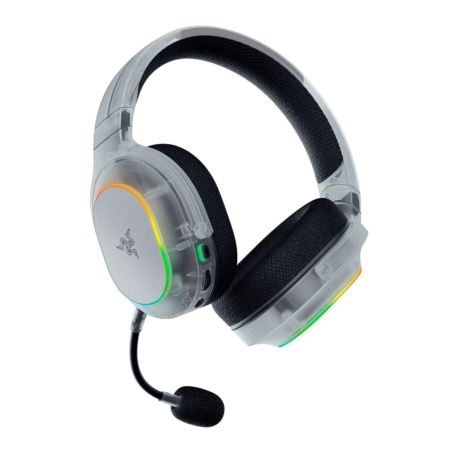 Razer Multi-Platform Gaming Headset   Barracuda X Chroma   Bluetooth   Over-Ear   Microphone   Wireless   Phantom White Edition - Image 3