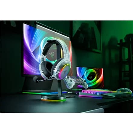 Razer Multi-Platform Gaming Headset   Barracuda X Chroma   Bluetooth   Over-Ear   Microphone   Wireless   Phantom White Edition - Image 9