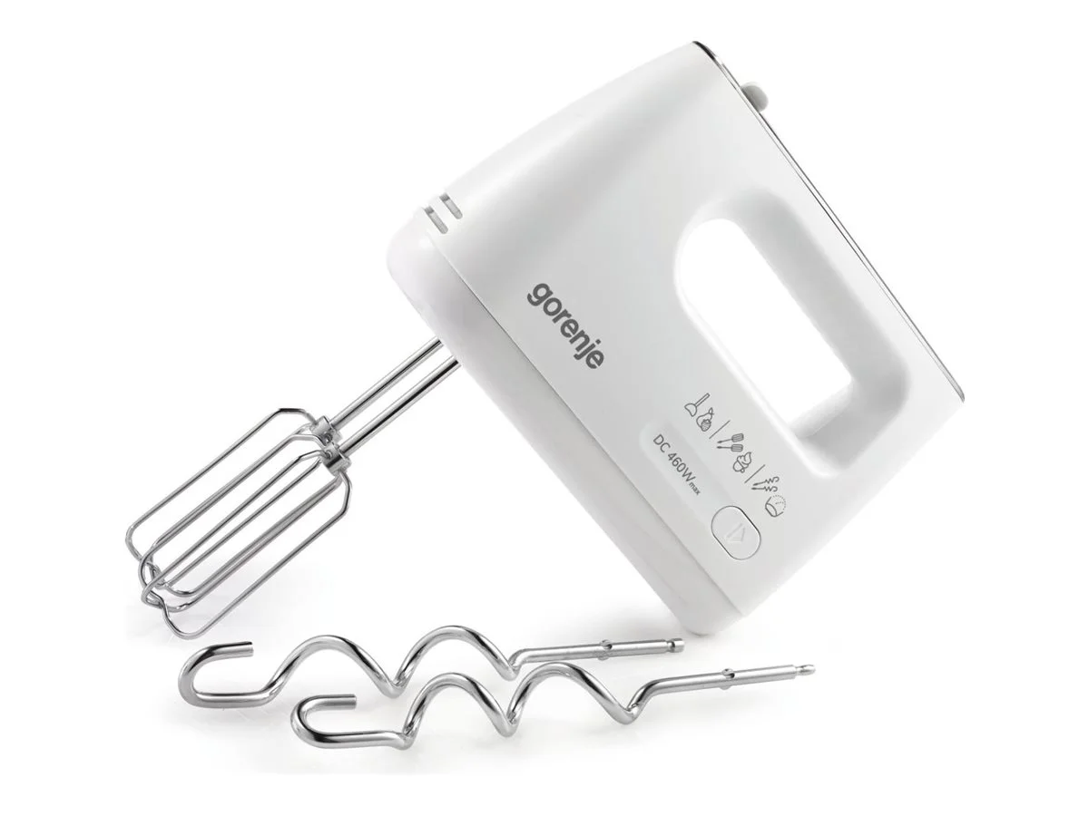 Gorenje   Hand Mixer   M460CDC   Hand Mixer   460 W   Number of speeds 5   Turbo mode   White - Image 2