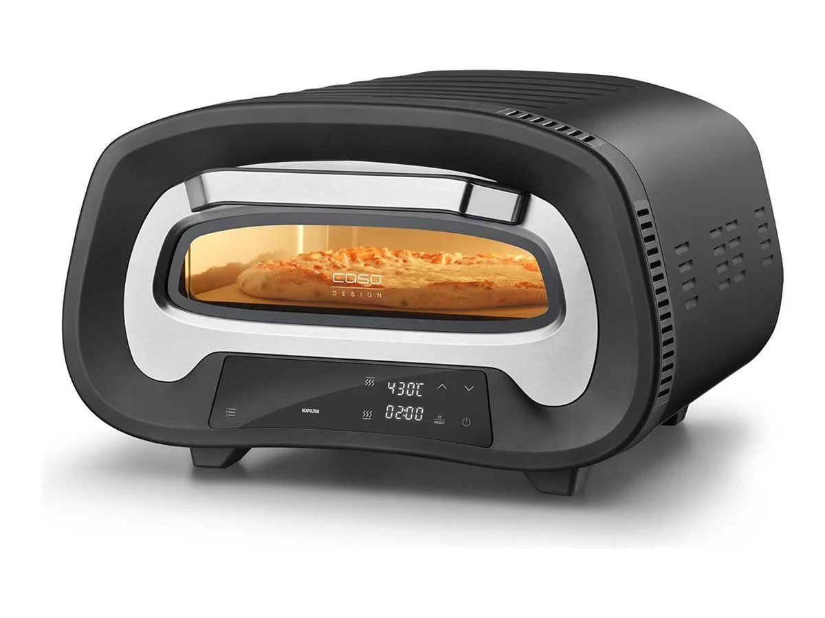 Caso Pizza Oven   PizzaChef 430°   2200 W   Black/Silver - Image 3