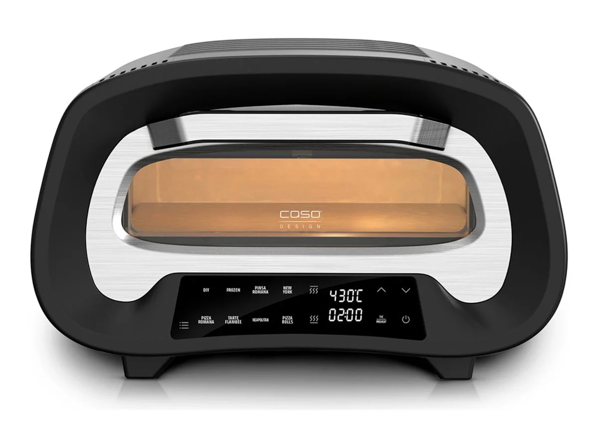 Caso Pizza Oven   PizzaChef 430°   2200 W   Black/Silver - Image 5