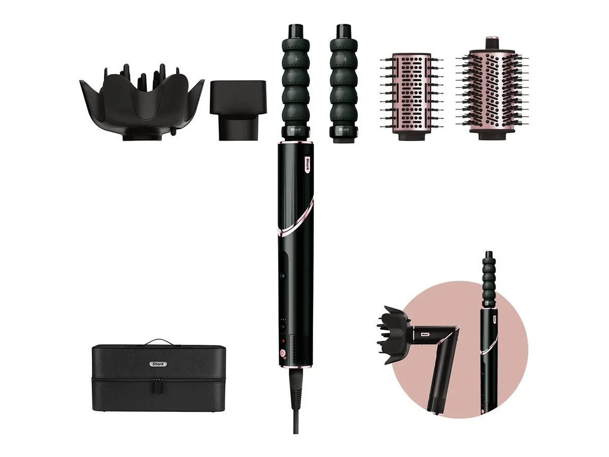 Shark HD446EU FlexStyle 5in1 Hairdryer black - Image 2