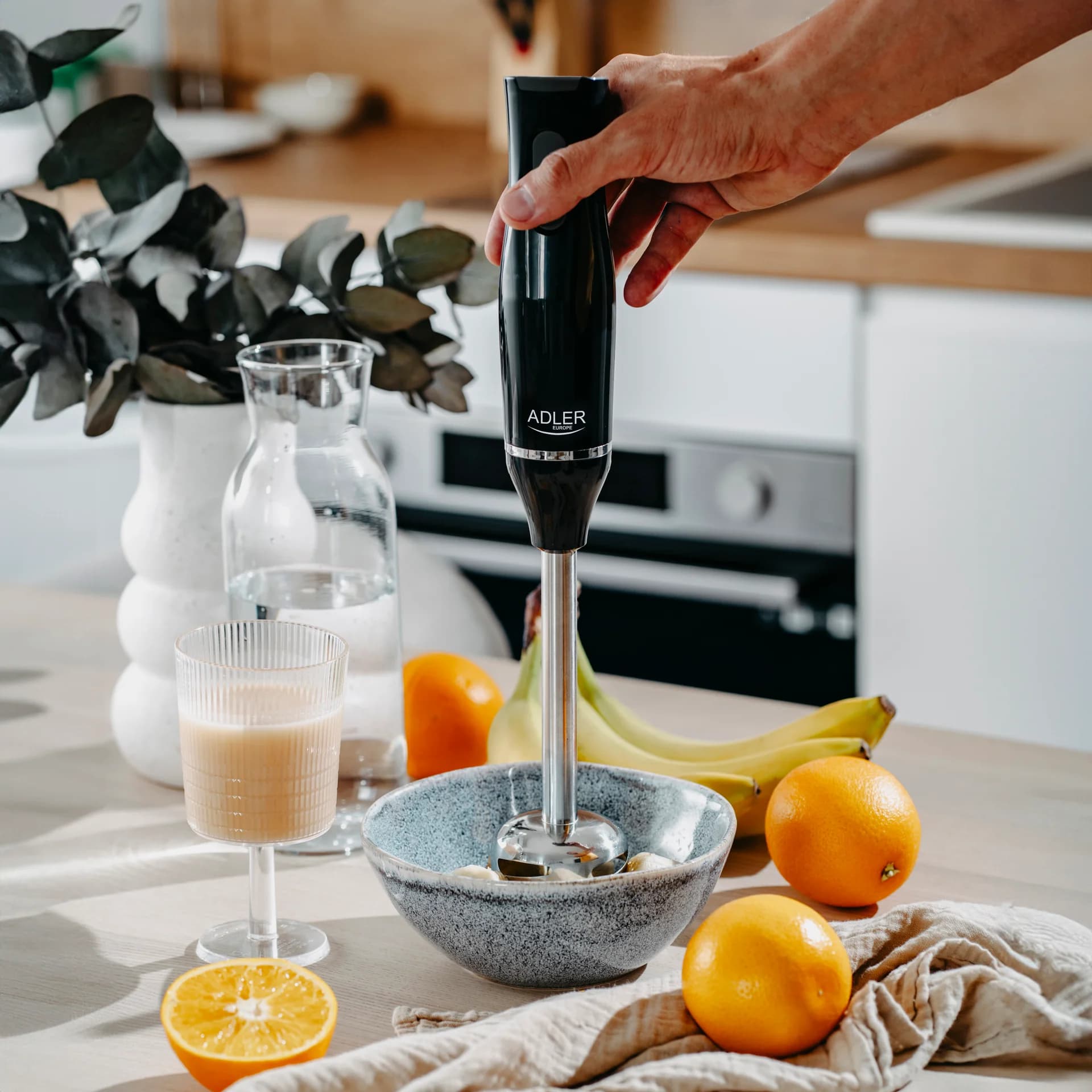 Adler Hand Blender   AD 4620   Hand Blender   800 W   Number of speeds 2   Black - Image 10