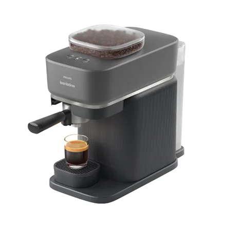 Philips Coffee maker   BAR300/60 Baristina   Pump pressure 16 bar   Semi-automatic   122.8 W   Black - Image 1