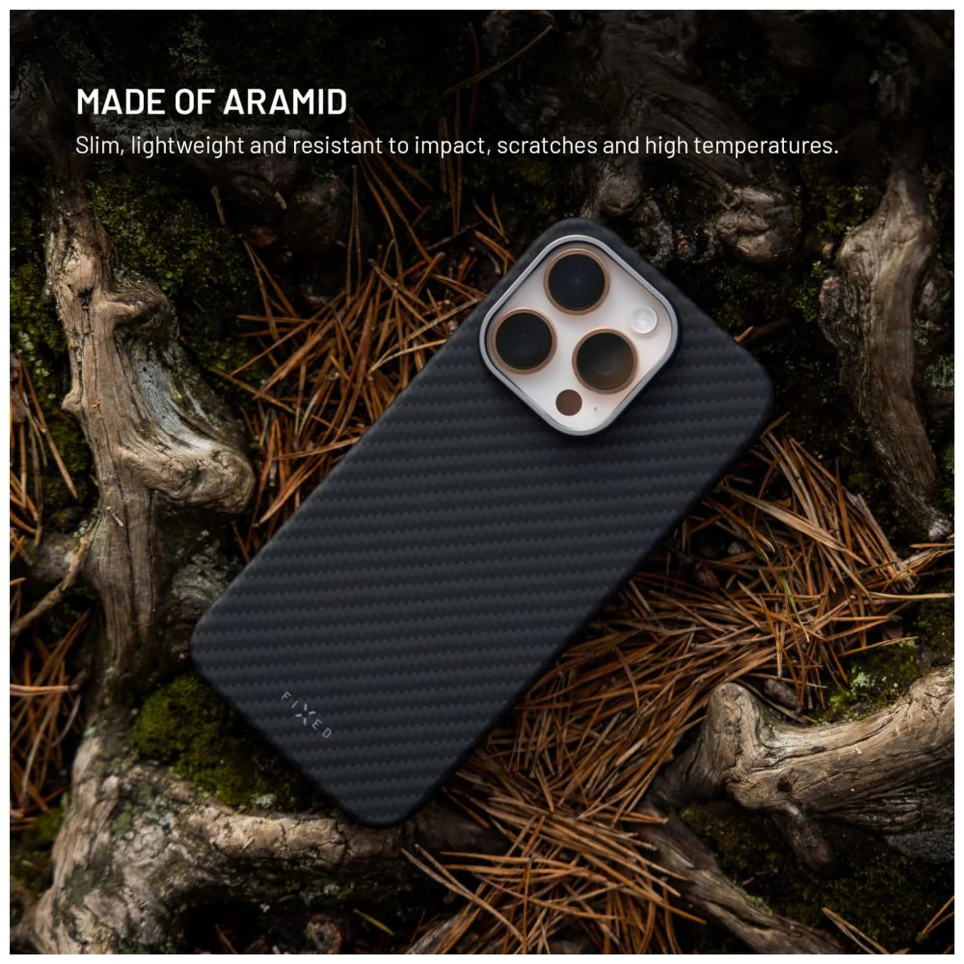 Fixed MagVelar   Back cover   Apple   iPhone 17 Pro Max   Aramid fibers   Black - Image 11