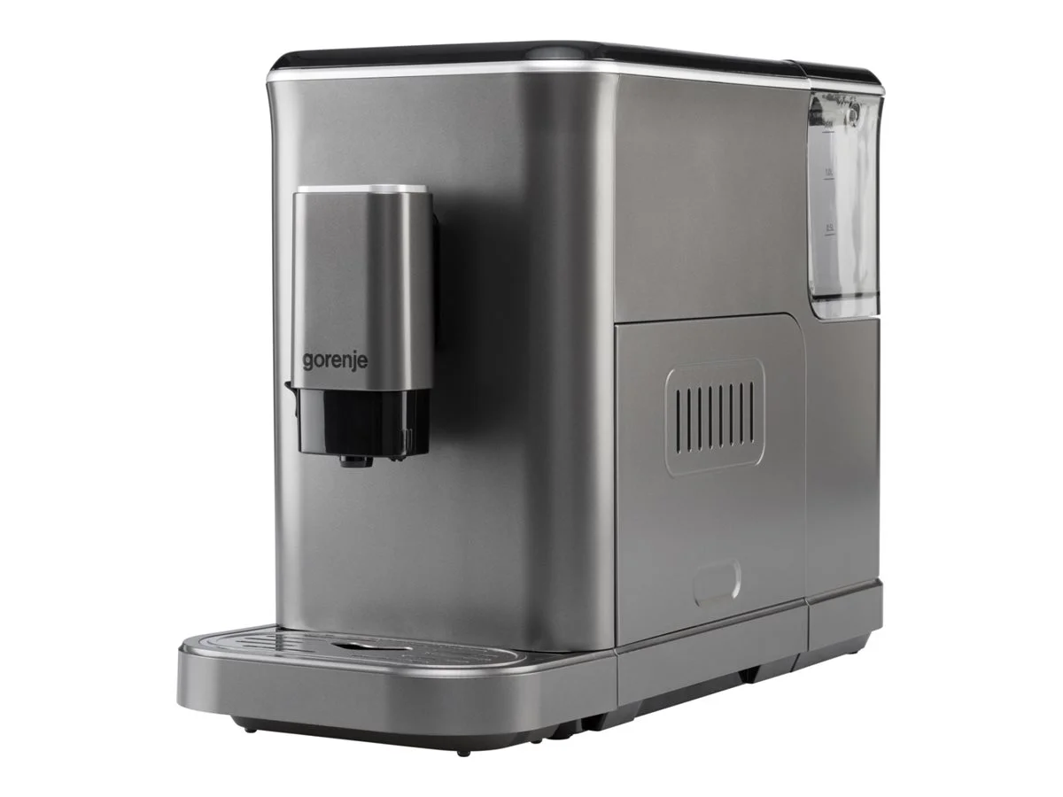 Gorenje Coffee machine GFACM20S Pump pressure 20 bar, Detachable milk frother, Automatic, 1350 W, Stainless steel   Gorenje - Image 1