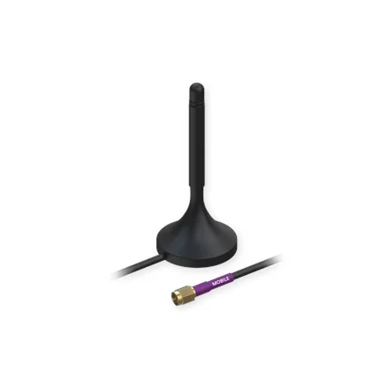 Teltonika Mobile Communication Magnetic SMA Antenna   PR1KS210   Gain 1.0 dB   699-868/1850-2690 GHz   Antenna connector type SMA Male - Image 1
