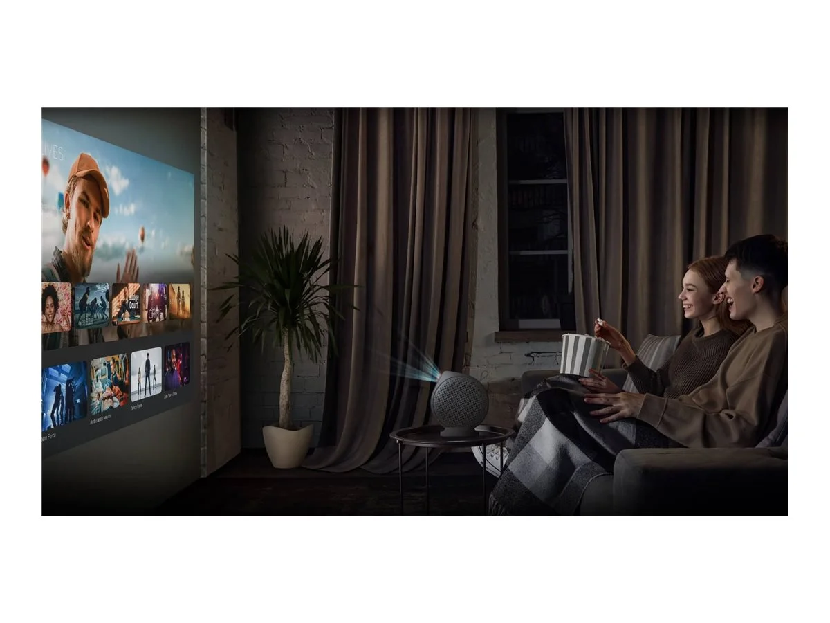 Benq GV50P Projector   Full HD (1920x1080)   500 ANSI lumens   Black   Wi-Fi - Image 8