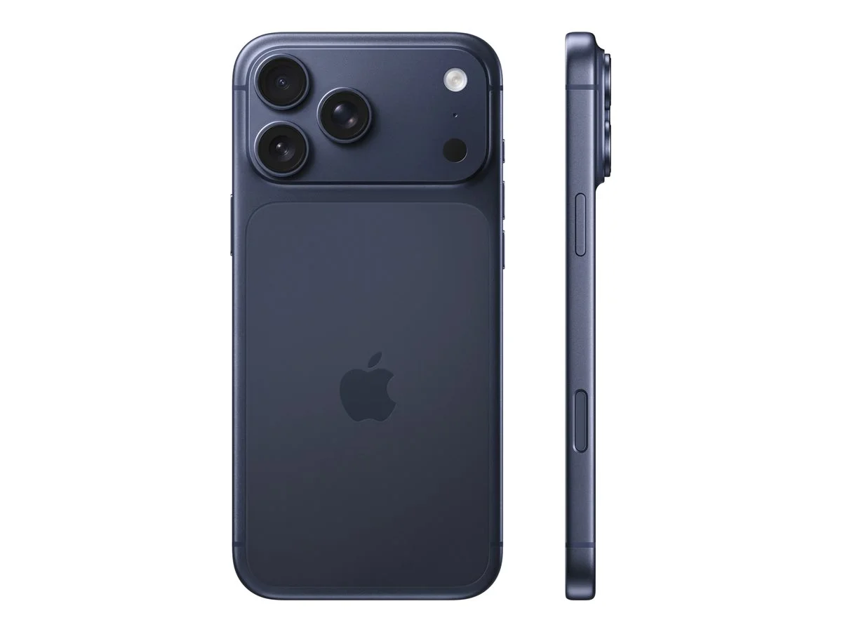 Apple iPhone 17 Pro Max   Dark Blue   6.9 "   Super Retina XDR display   2868 x 1320 pixels   A19 Pro   Internal RAM 12 GB   256 GB   Dual SIM   5G   Main camera resolution 48+48+48 MP   Secondary camera resolution 18 MP   iOS   26 - Image 2