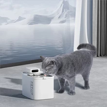PETKIT Drinking Fountain   Eversweet Max UVC   Capacity 3 L   Material  Food-grade ABS   White - Image 3