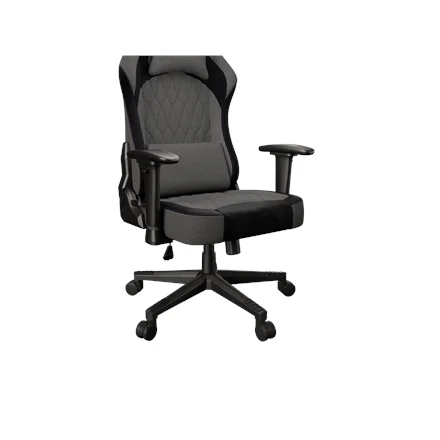 Fury Fabric, Nylon, Wood, Metal   Gaming Chair   Shinai S8   Gray - Image 4