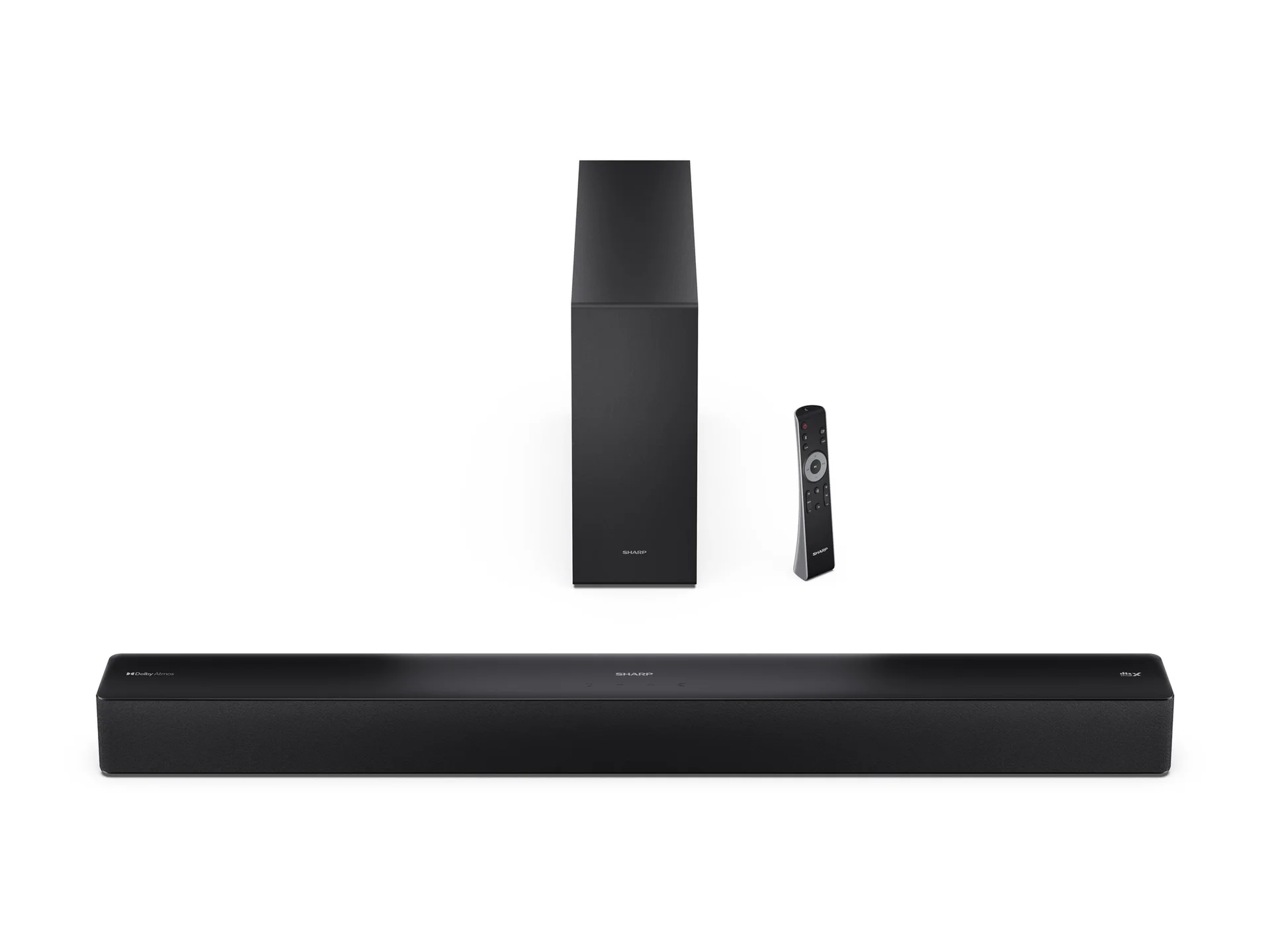 Sharp 2.1 Dolby Atmos/DTS Virtual:X Soundbar with Slim Wireless Subwoofer   HT-SBW310   330 W   Bluetooth   Black   Wireless connection - Image 6