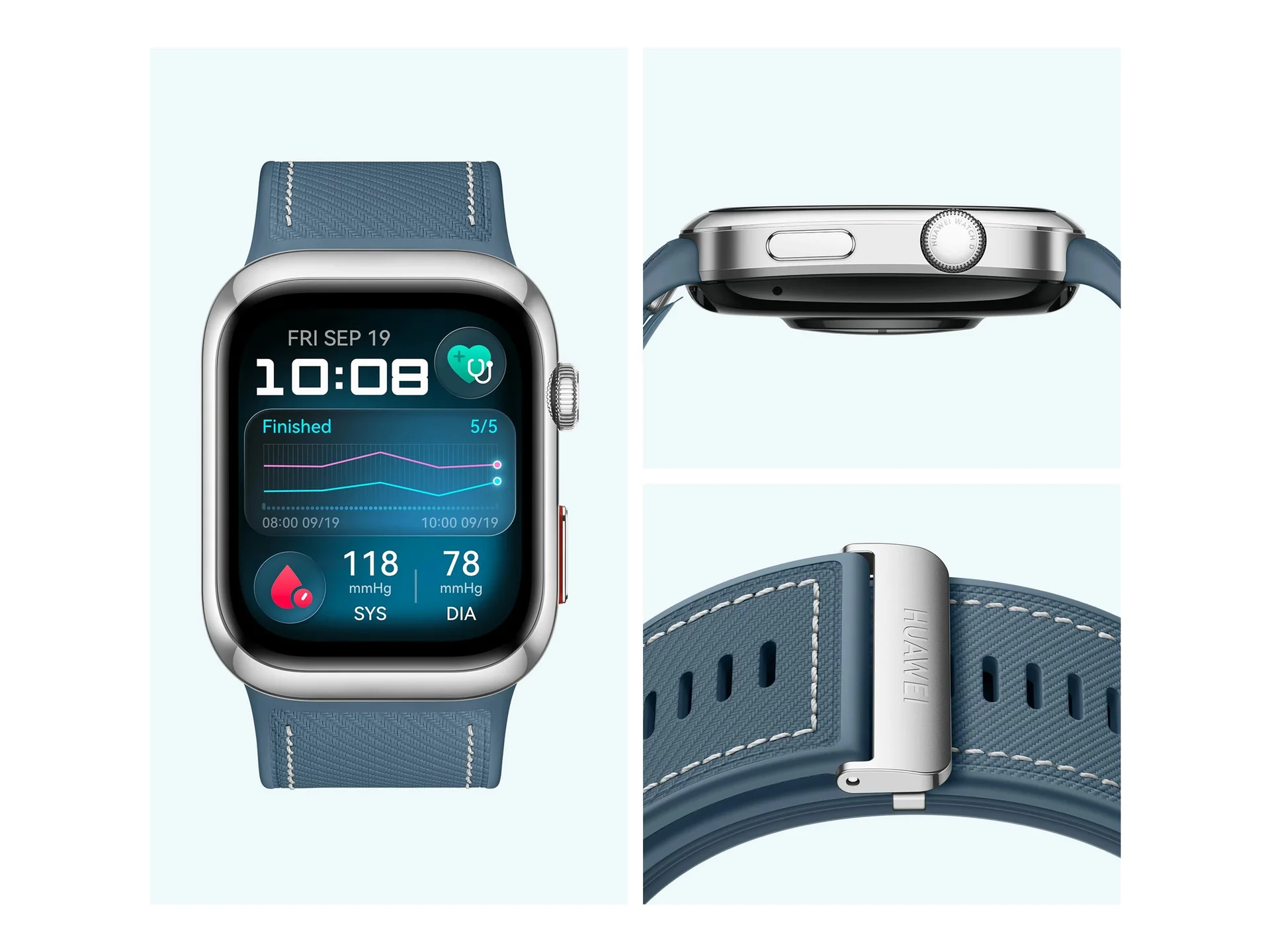 Huawei Watch D2, Luca-B29 AMOLED 1.82" Blue - Image 14