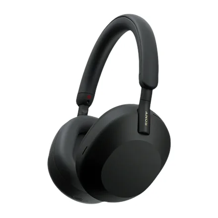 Sony Headphones WH1000XM5SAB Bluetooth Over-Ear Microphone Black Noise canceling Wireless