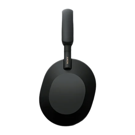 Sony Headphones   WH1000XM5SAB   Bluetooth   Over-Ear   Microphone   Noise canceling   Wireless   Black - Image 2