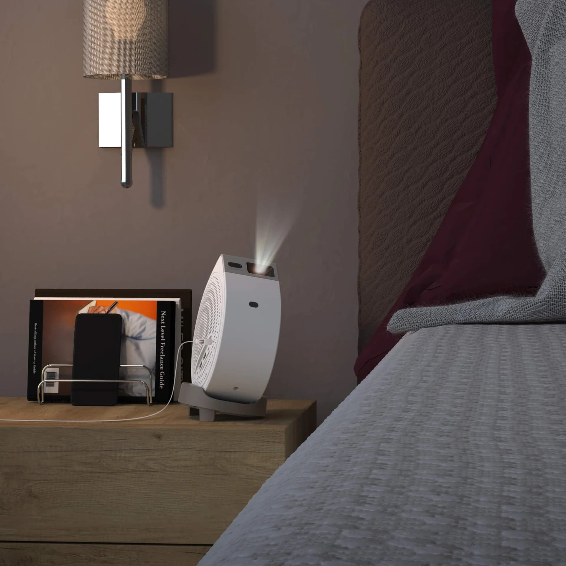 Benq GV32   Full HD (1920x1080)   500 ANSI lumens   White   Wi-Fi - Image 7