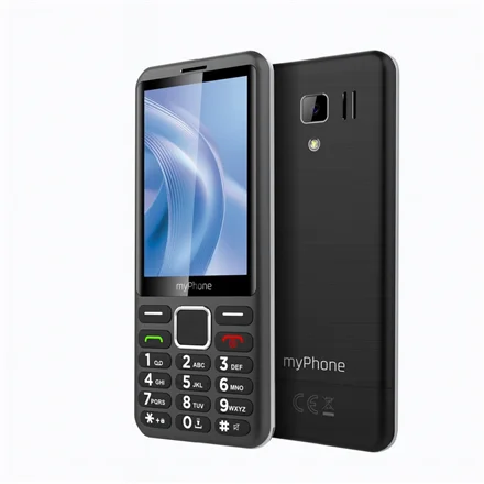 myPhone 3510   Black   3.5 "   IPS   48 MB   128 MB   Dual SIM   3G   Main camera resolution 2 MP   1800 mAh - Image 1