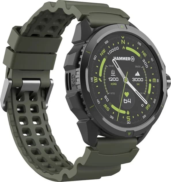 Hammer Watch 2   Smart watch   AMOLED   1.5”   Military Edition - Image 3