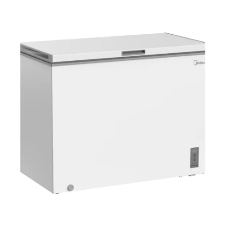Midea MDRC411FZE01 Freezer, E, Free standing, Height 85 cm, Freezer net 293L, White - Image 3