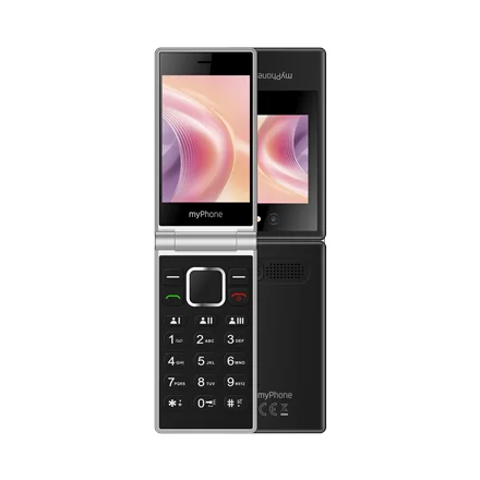 myPhone Tango 2 LTE   Black   3.5 + 2.4 "   48 MB   128 MB   Dual SIM   3G   Bluetooth   5   Main camera resolution 2 MP   1700 mAh - Image 1