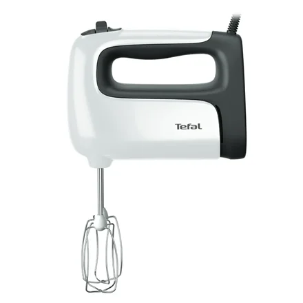 TEFAL Hand mixer HT460138 Prep'Mix 500 W Hand Mixer Number of speeds 5 Turbo mode White/Grey - Image 1