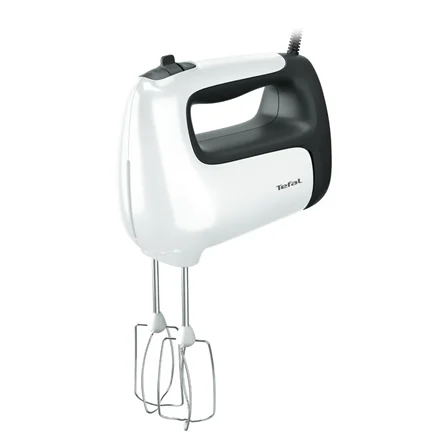 TEFAL Hand mixer HT460138 Prep'Mix 500 W Hand Mixer Number of speeds 5 Turbo mode White/Grey - Image 2