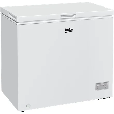 BEKO Freezer   CF200EWN   Energy efficiency class E   Chest   Free standing   Height 84.5 cm   Total net capacity 198 L   White - Image 1