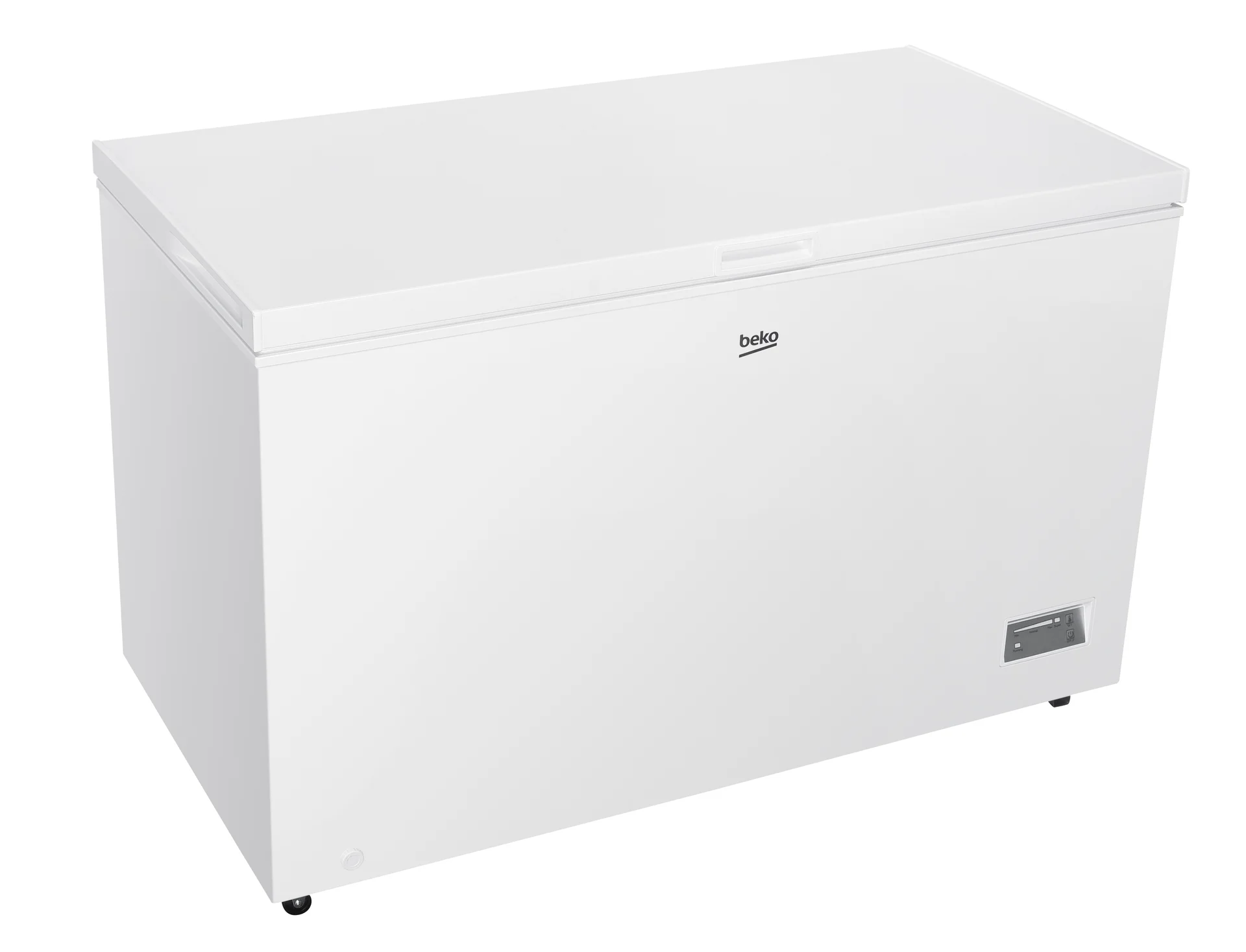 BEKO Freezer   CF380EWN   Energy efficiency class E   Chest   Free standing   Height 85 cm   Total net capacity 371 L   White - Image 1
