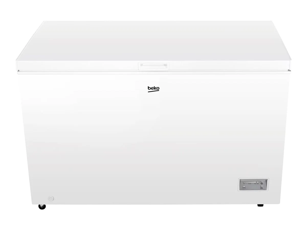 BEKO Freezer   CF380EWN   Energy efficiency class E   Chest   Free standing   Height 85 cm   Total net capacity 371 L   White - Image 2