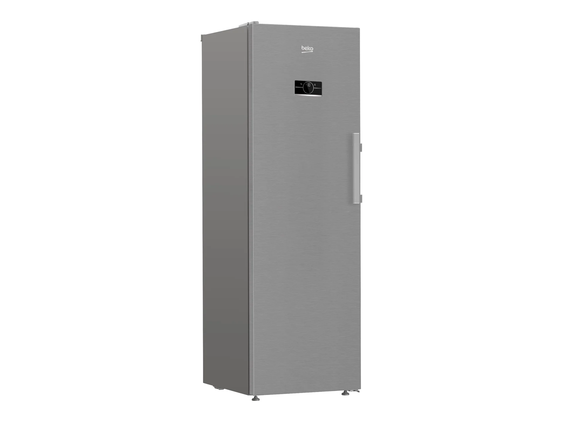 BEKO Freezer   B5RMFNE314X   Energy efficiency class E   Upright   Free standing   Height 186.5 cm   Total net capacity 286 L   No Frost system   Grey - Image 2