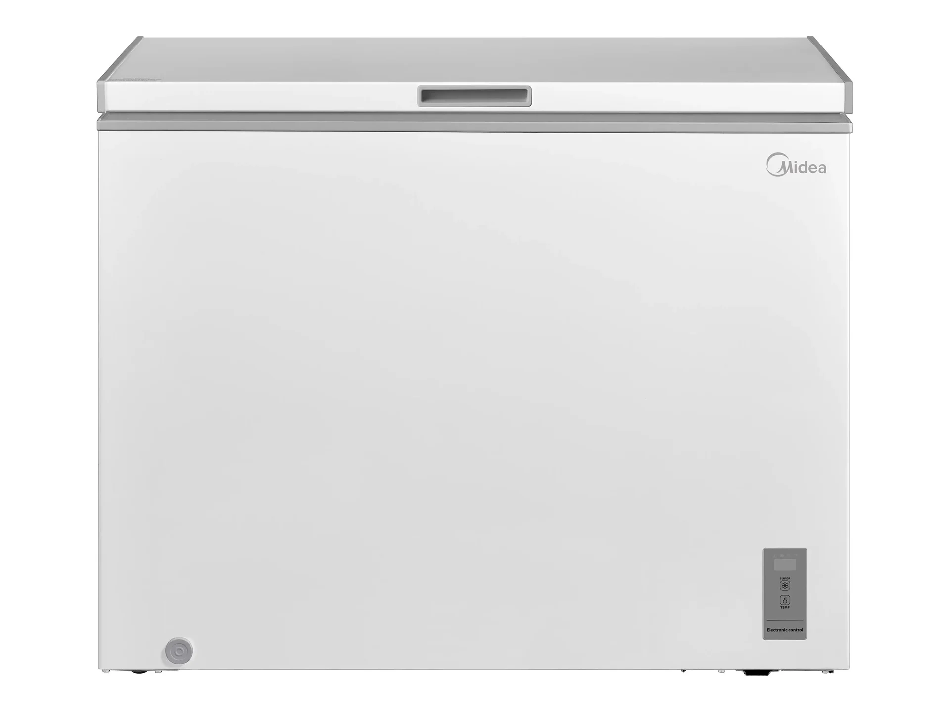 Midea Freezer MDRC345FZE01 Energy efficiency class E Chest Free standing Height 85 cm Total net capacity 249 L Display White - Image 2