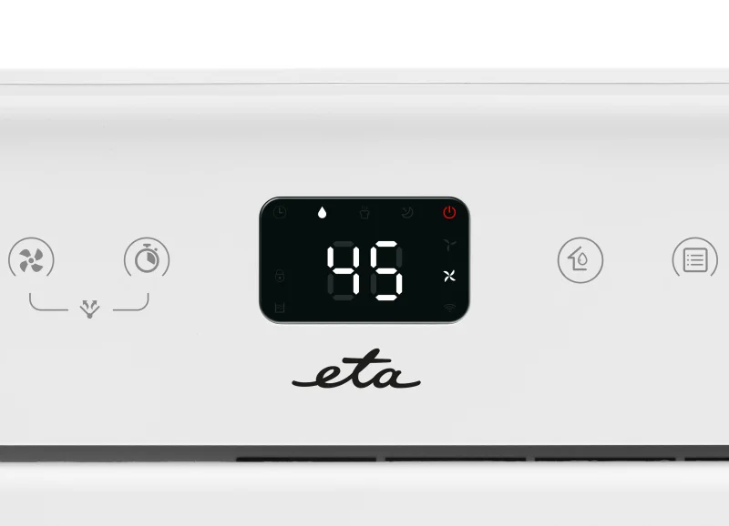 ETA Dehumidifier Primer 4630 90000 Power 330 W Suitable for rooms up to 100 m² Water tank capacity 4.5 L White - Image 5