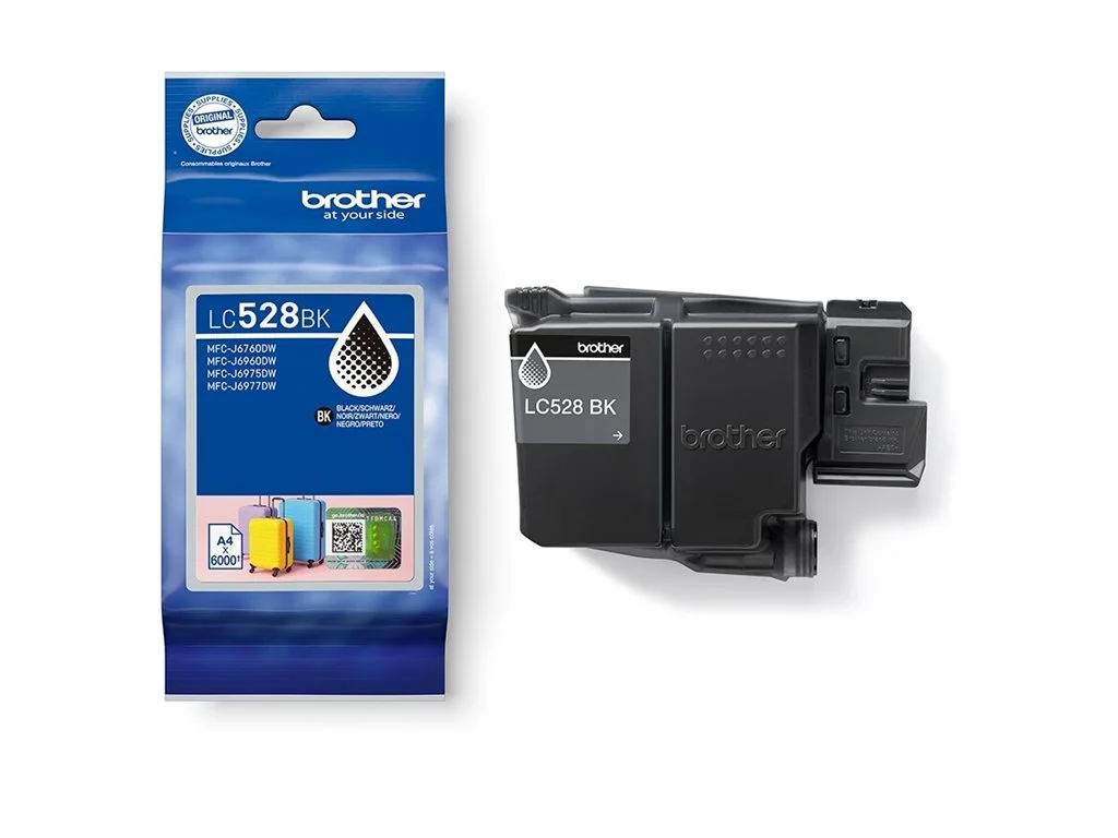 Brother LC528BK Black High Yield Inkjet Cartridge Brother - Image 4