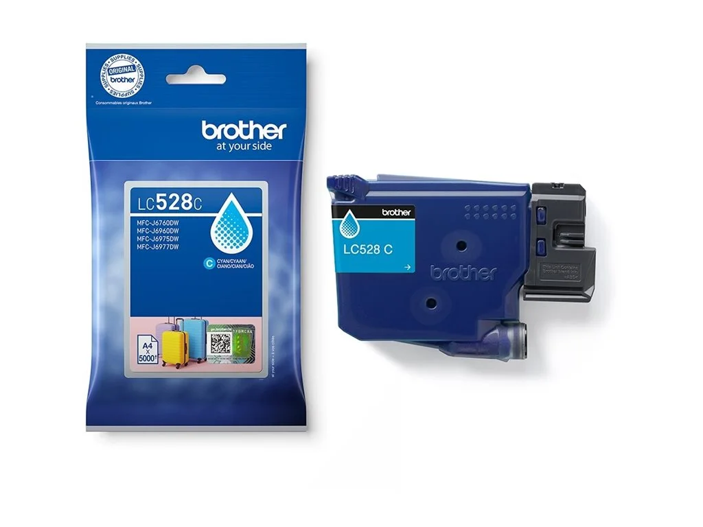 Brother LC528C Cyan High Yield Inkjet Cartridge Brother - Image 4