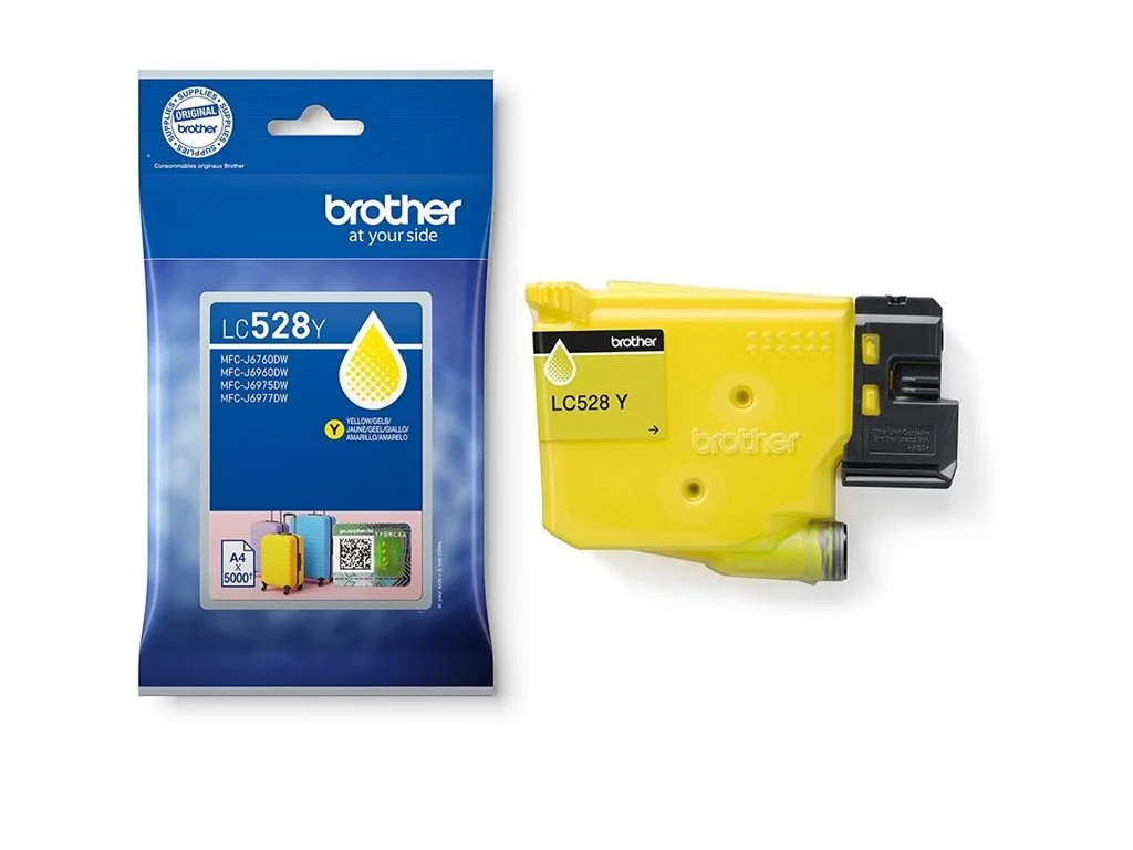 Brother LC528Y Yellow High Yield Inkjet Cartridge Brother - Image 4
