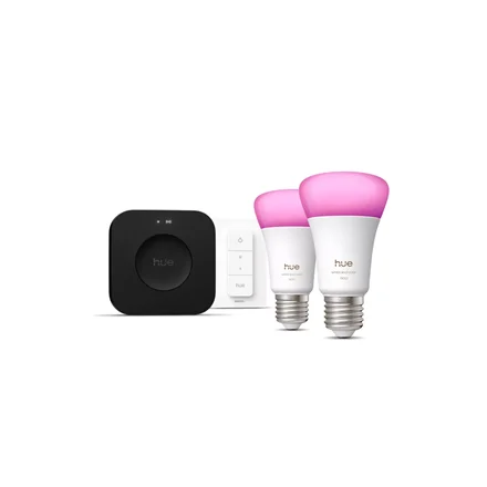 Philips Hue WCA A60 E27 2KIT SW Pro EU   E27   White and colored light - Image 1
