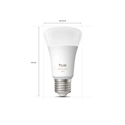 Philips Hue WCA A60 E27 2KIT SW Pro EU   E27   White and colored light - Image 4