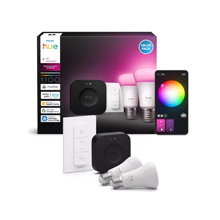 Philips Hue WCA A60 E27 2KIT SW Pro EU   E27   White and colored light - Image 5