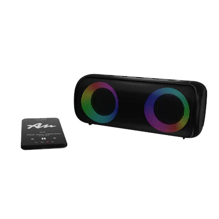 Audictus Speakers   Aurora Pro Tws RGB   20 W   Waterproof   Bluetooth   Black   Wireless connection - Image 5